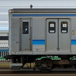 仙石線205系側面写真(海側)