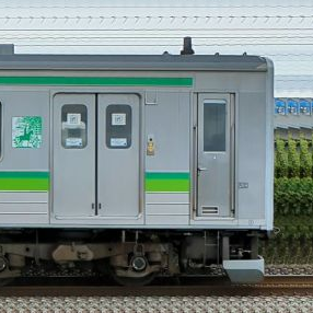 仙石線205系側面写真(山側)